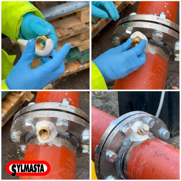 Test Rig Welded Flange Repair Before After 800x800 Sylmasta